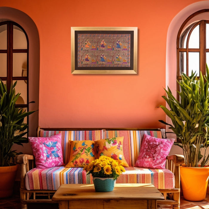 Silk Tapestry in Home Decor