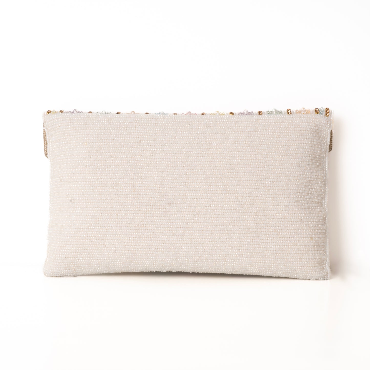 MULTICOLOR GLASS
BEADS CLUTCH