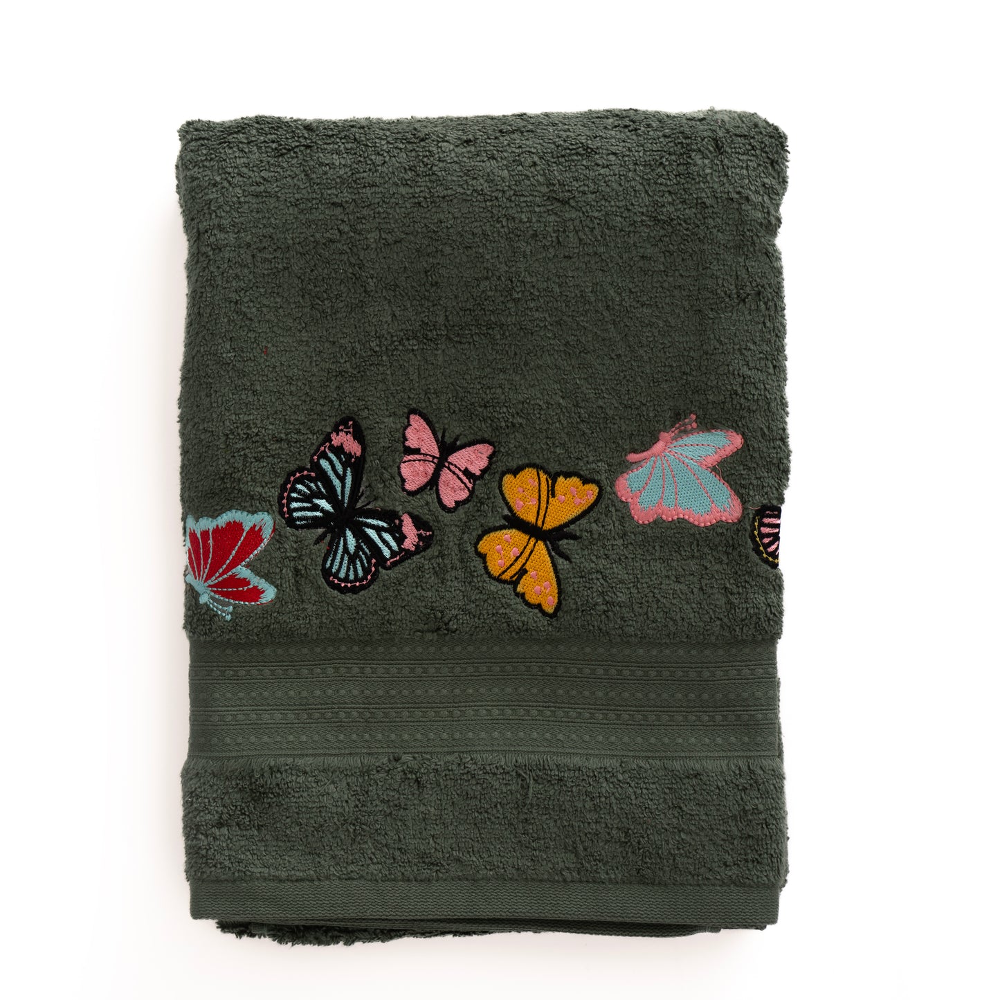 BATH TOWEL - FOREST GREEN