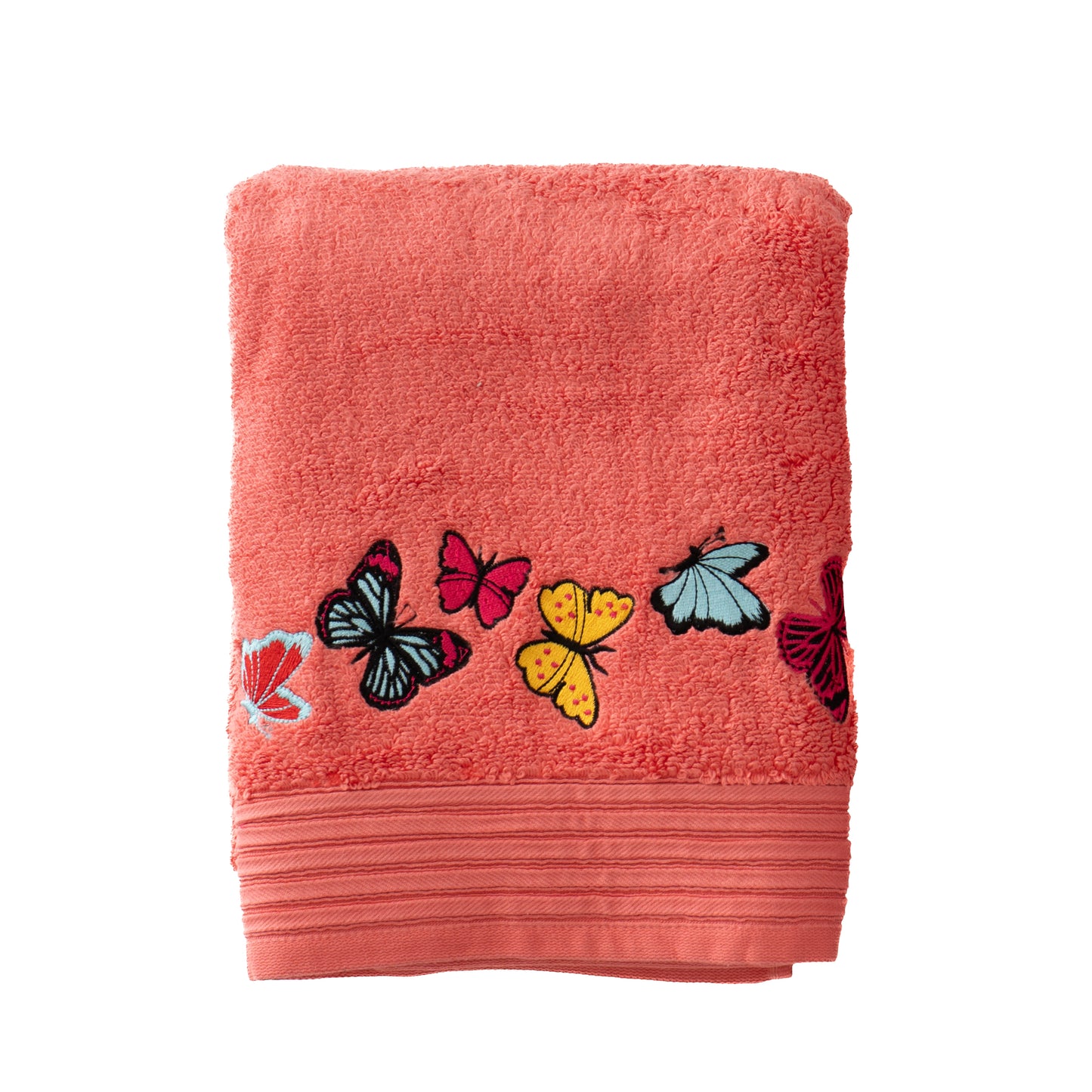 BATH TOWEL - WATERMELON PINK