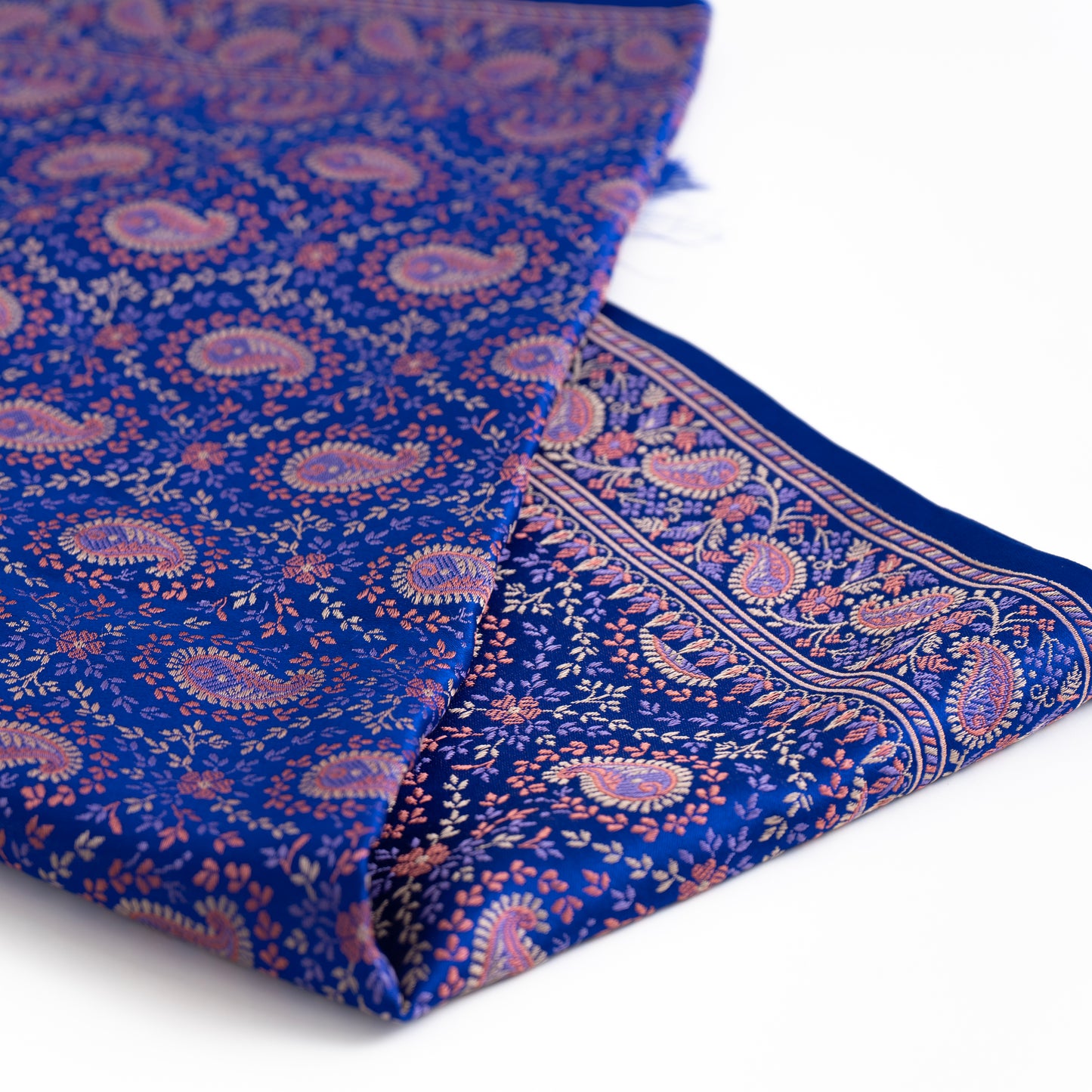 SILK STOLE - PERSIAN BLUE