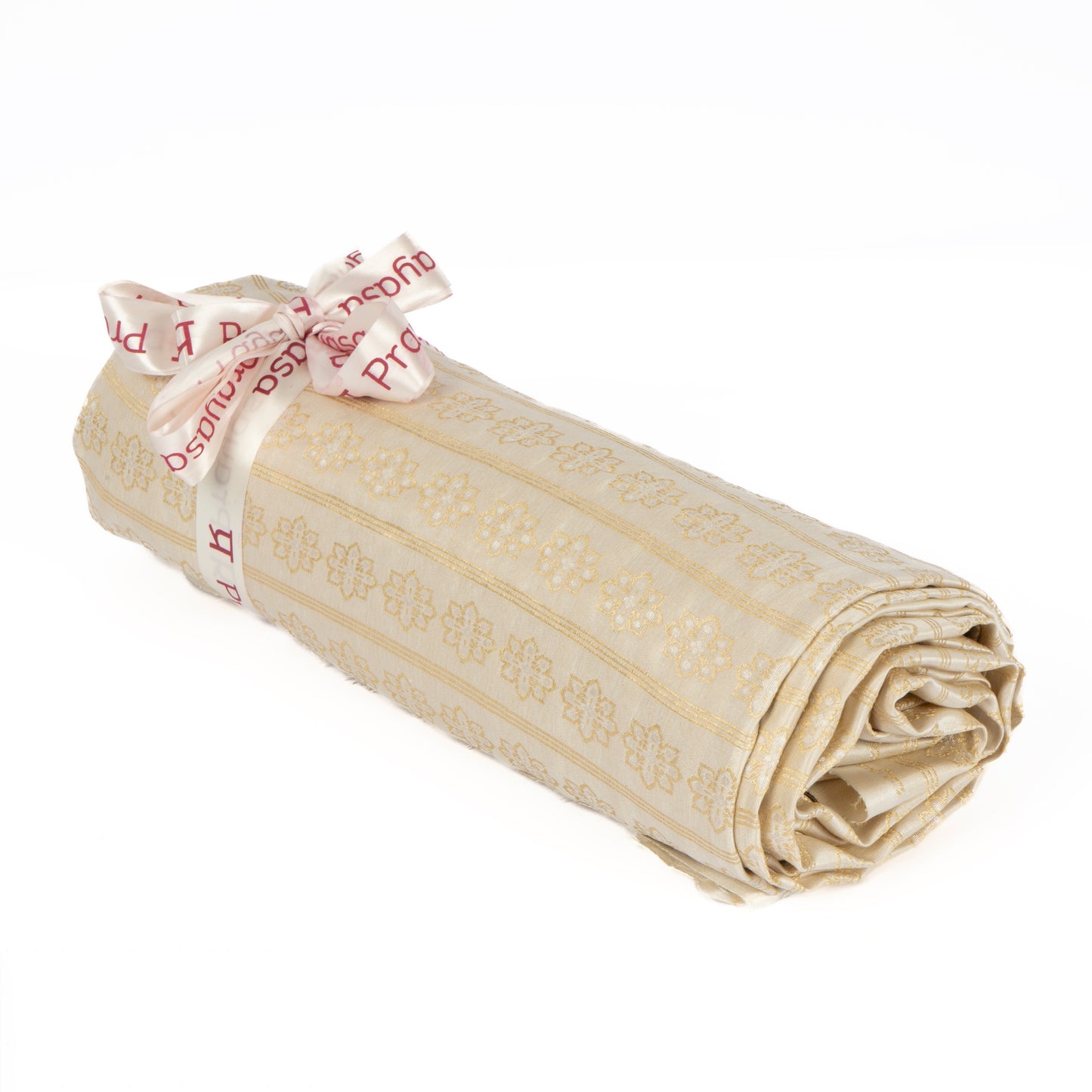 Handloom Silk Fabric Roll: 5 Yards, Sustainable Weave