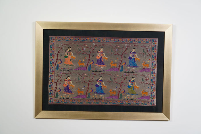 Gopi Silk Tapestry