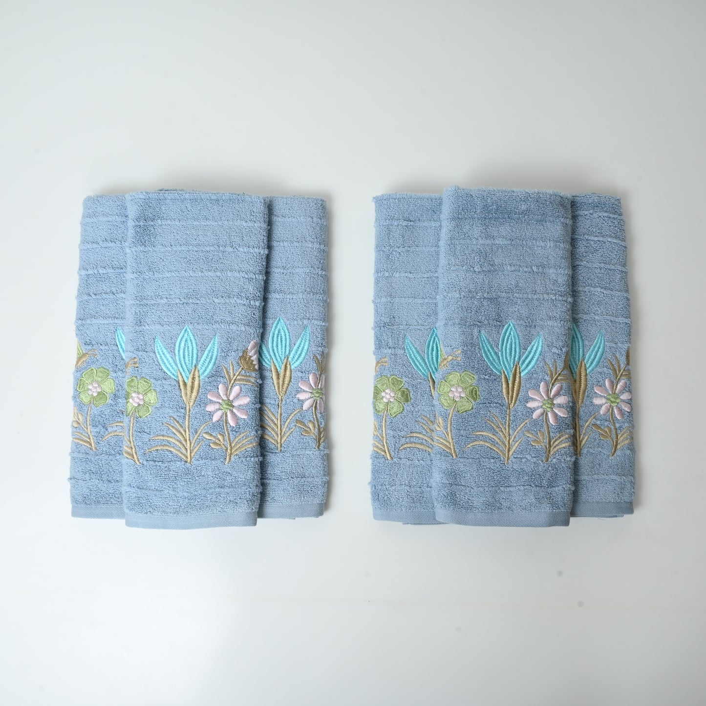 HAND TOWEL SET OF 6 | TULIP GARDEN