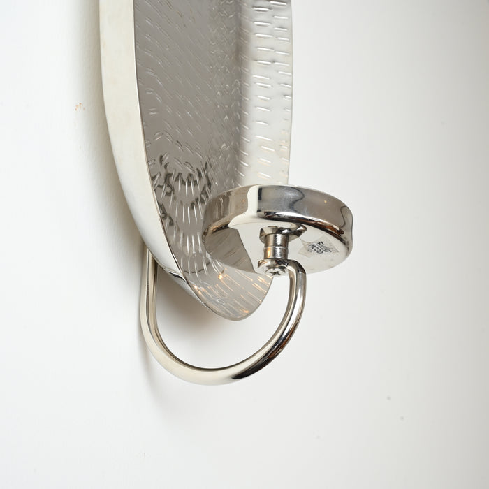 Luxury silver wall piece