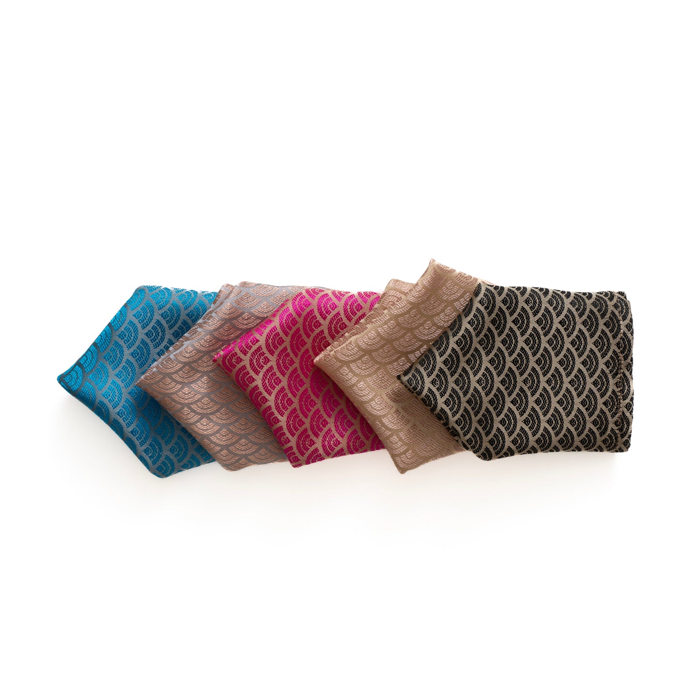 POCKET SQUARE SET OF 5
