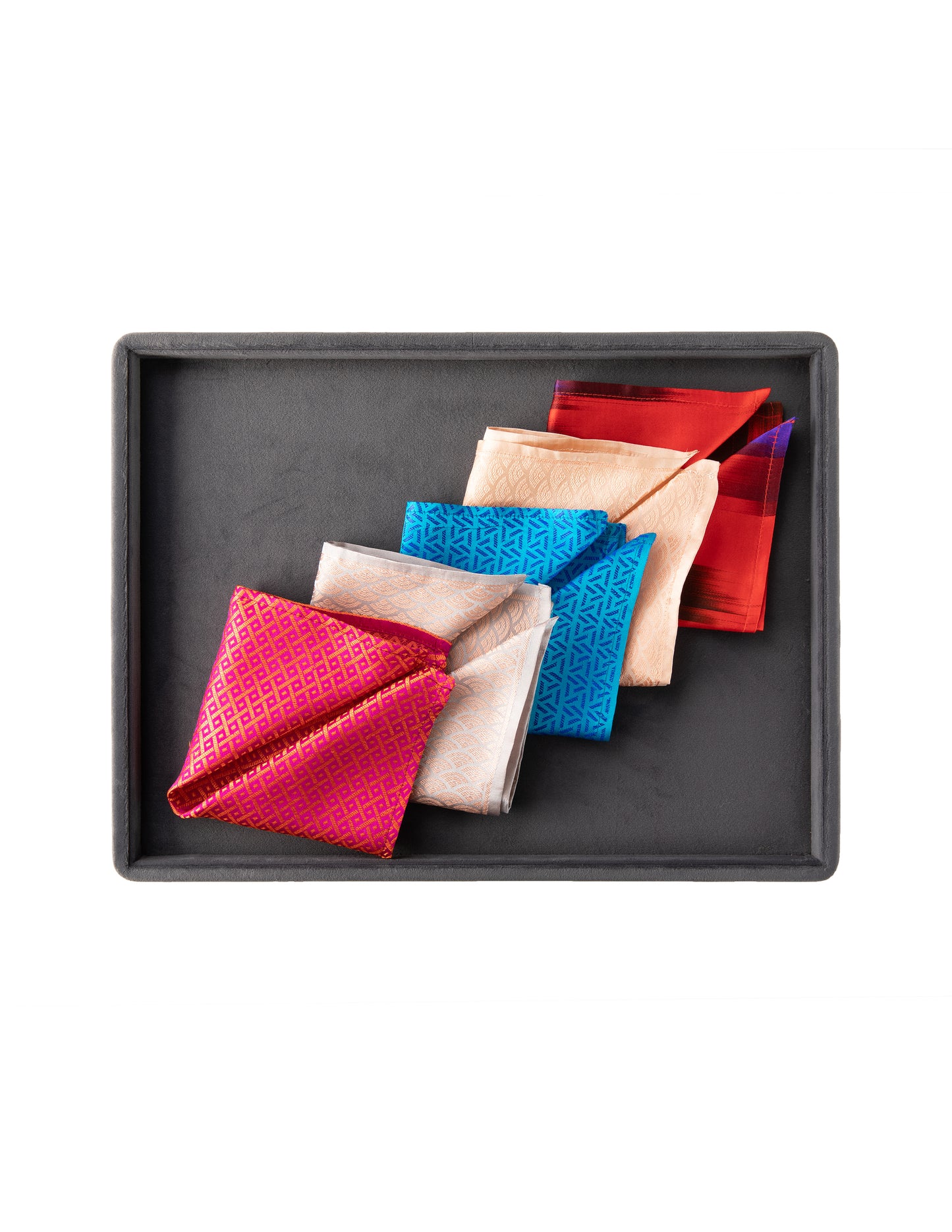 POCKET SQUARE SET OF 5
