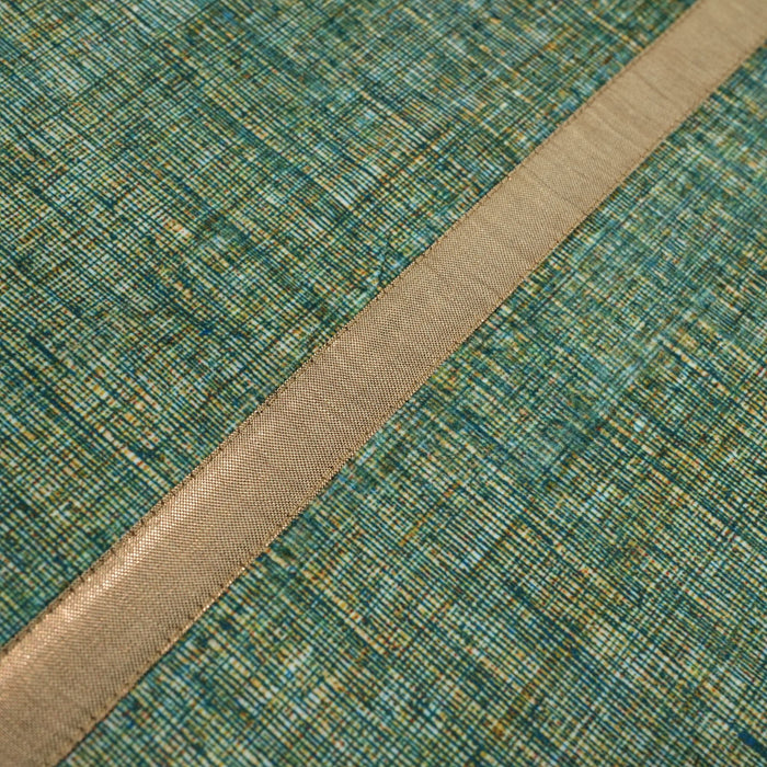Handcrafted Table Runner Olive Green - Elegant Dining & Festive Décor