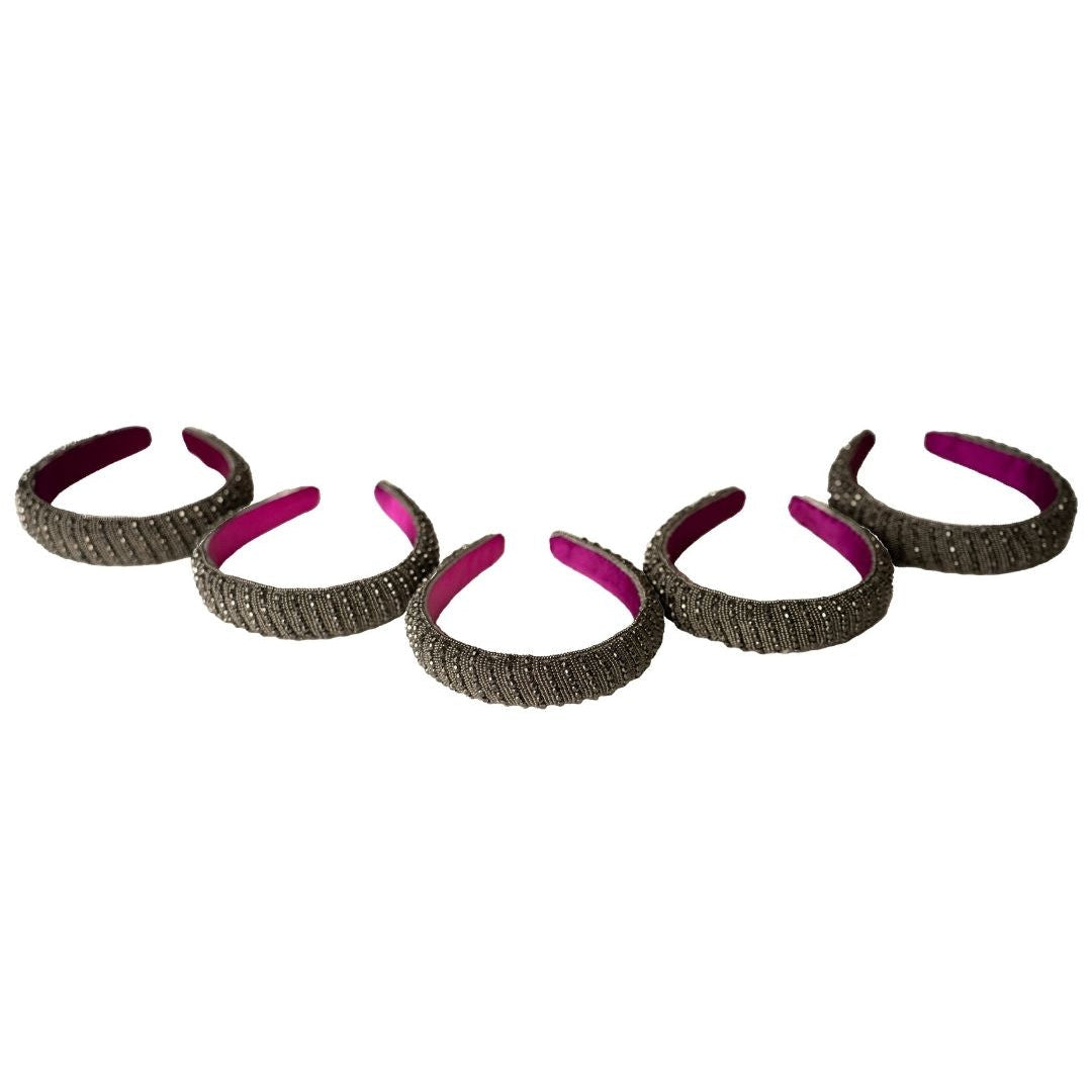 SPARKLE & SHINE HAIRBAND - SET OF 5