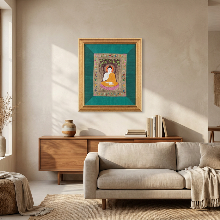Buddha Silk Tapestry