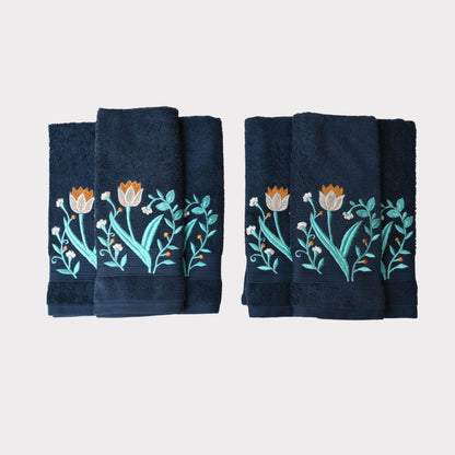 HAND TOWEL SET OF 6 | MONSOON VIBES