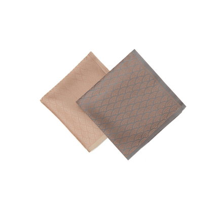 POCKET SQUARE SET OF 2