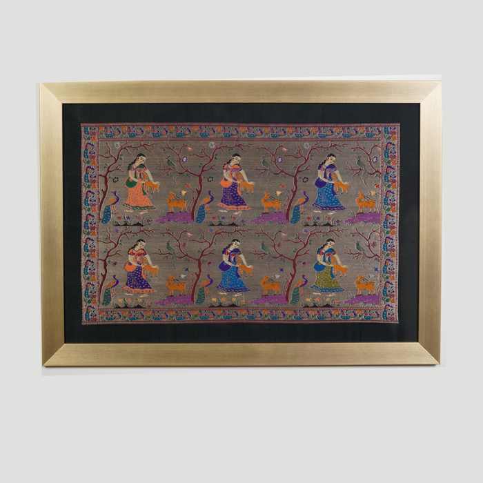 SILK TAPESTRY-6 GOPIA IN ONE FRAME