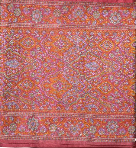 Magenta Palette Silk Men’s Scarf