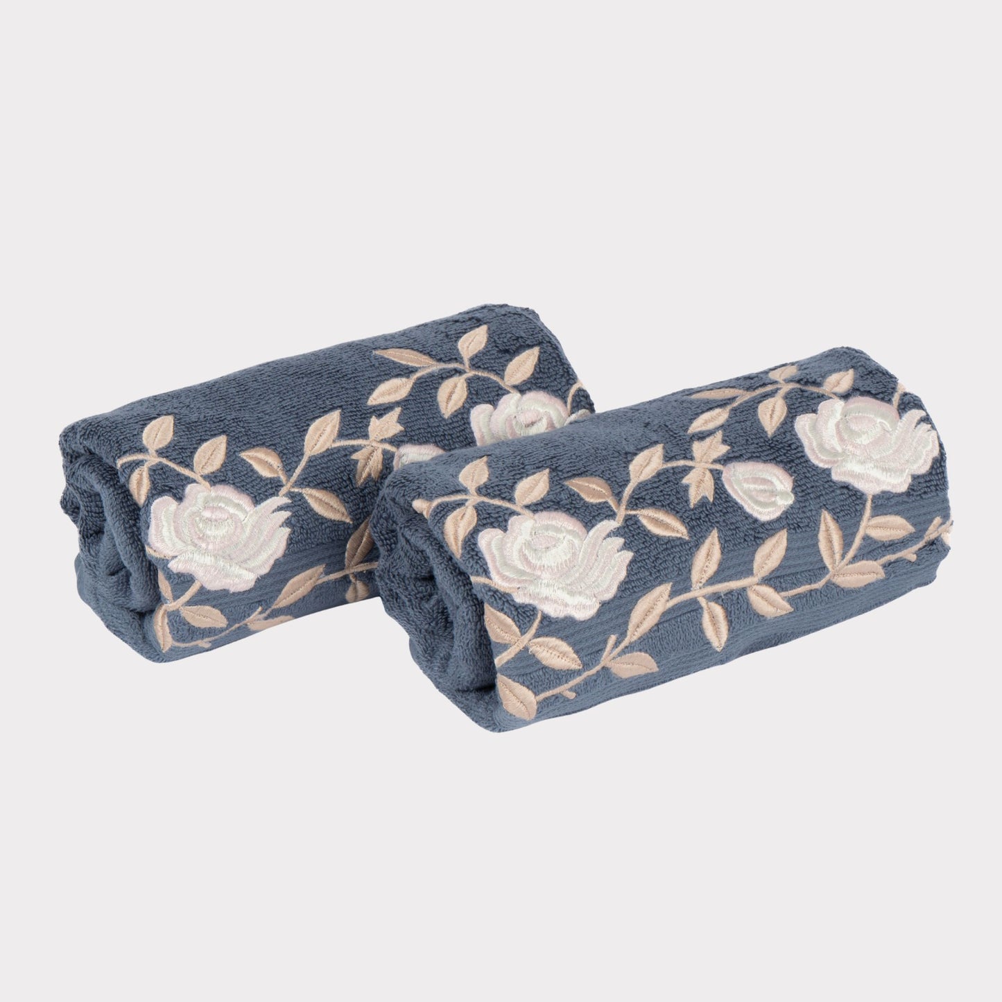 BATH TOWEL SET OF 2 | ROSE DESIGN