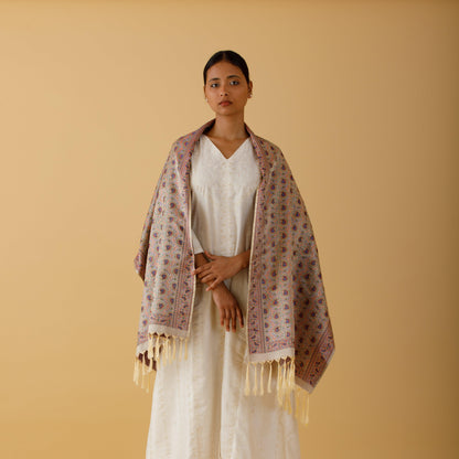 SILK STOLE - PERSIAN BEIGE
