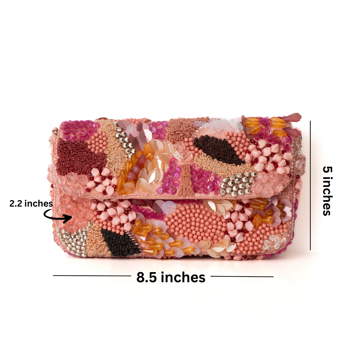 Pink Lush Party Clutch