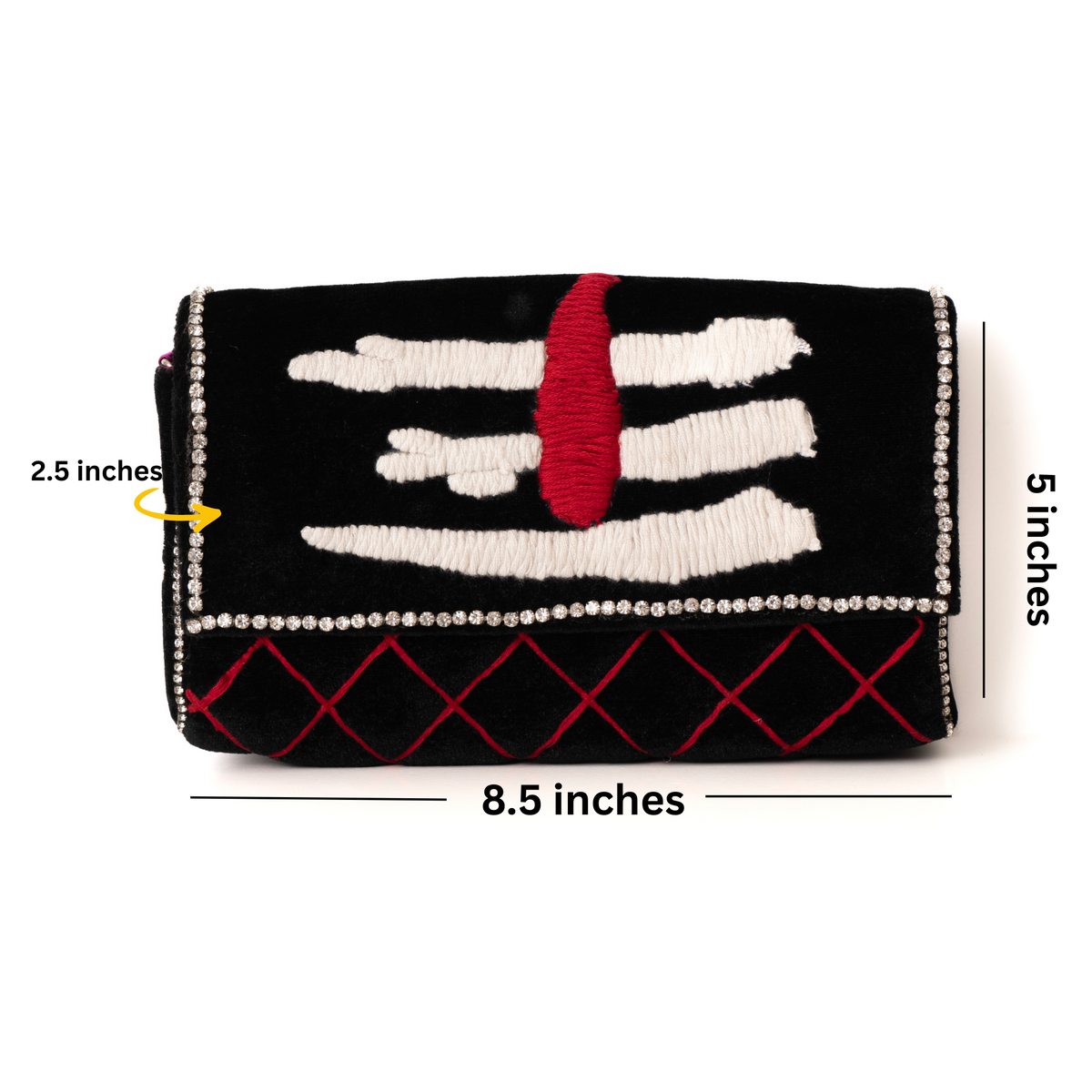 Black Shiva Clutch
