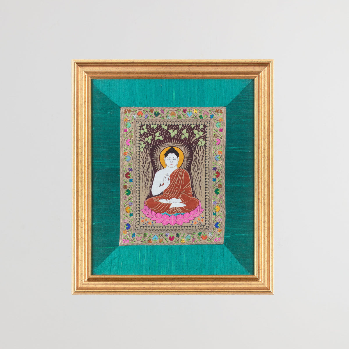 Buddha Silk Tapestry