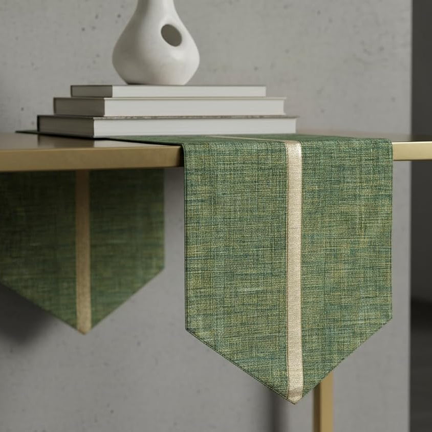 Olive Green Table Runner