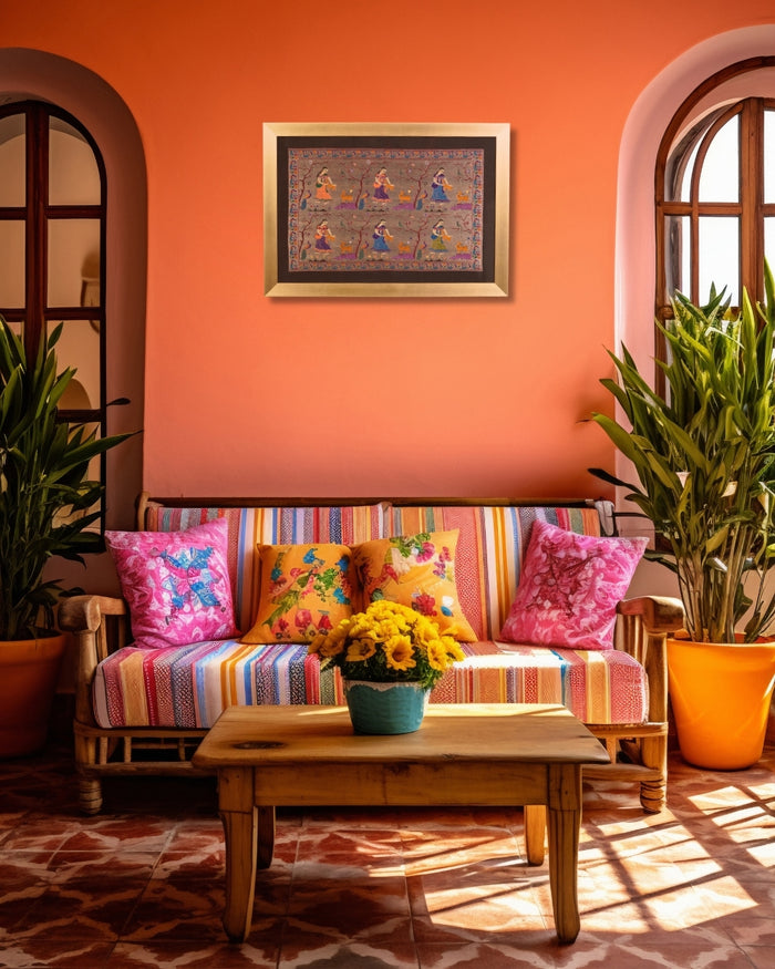 Silk Tapestry in Home Decor