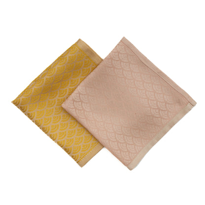POCKET SQUARE SET OF 2
