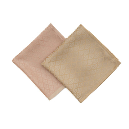 POCKET SQUARE SET OF 2