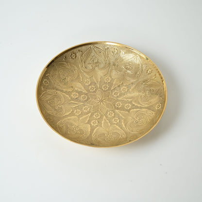 Handcrafted Golden Serving & Centerpiece  Brass Bowl - Royal classic Bowl