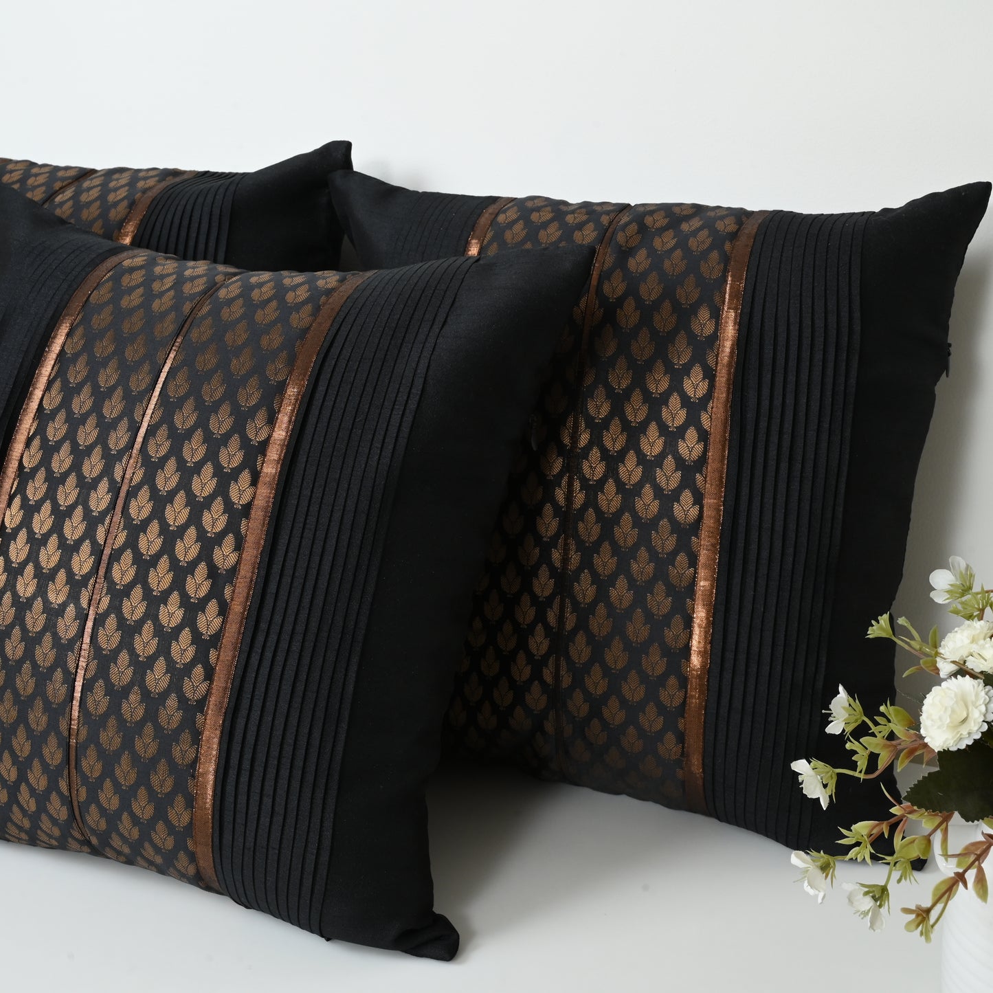 CUSHION COVER - SILK BROCADE | SET OF 5