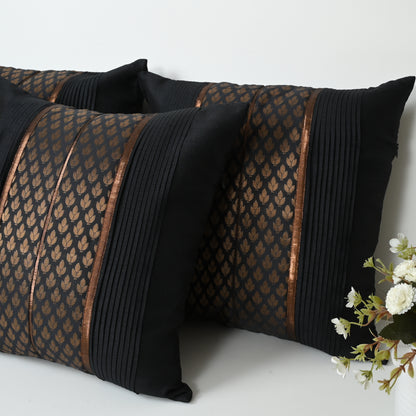 black cushion cover