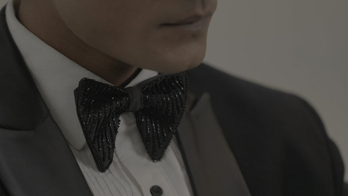 BLACK BOW FOR MEN