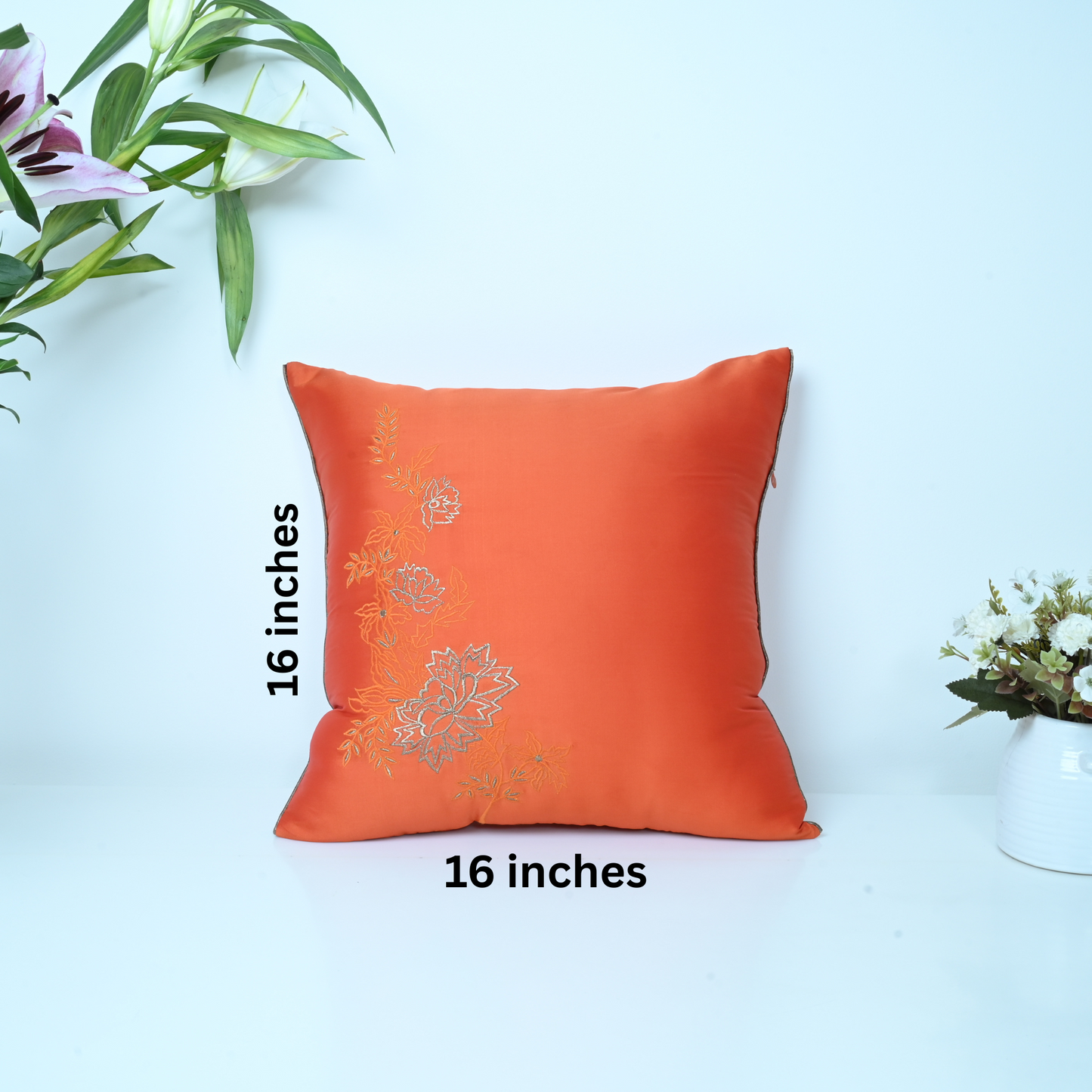 CUSHION COVER - ORANGE FESTIVE | SET OF 5