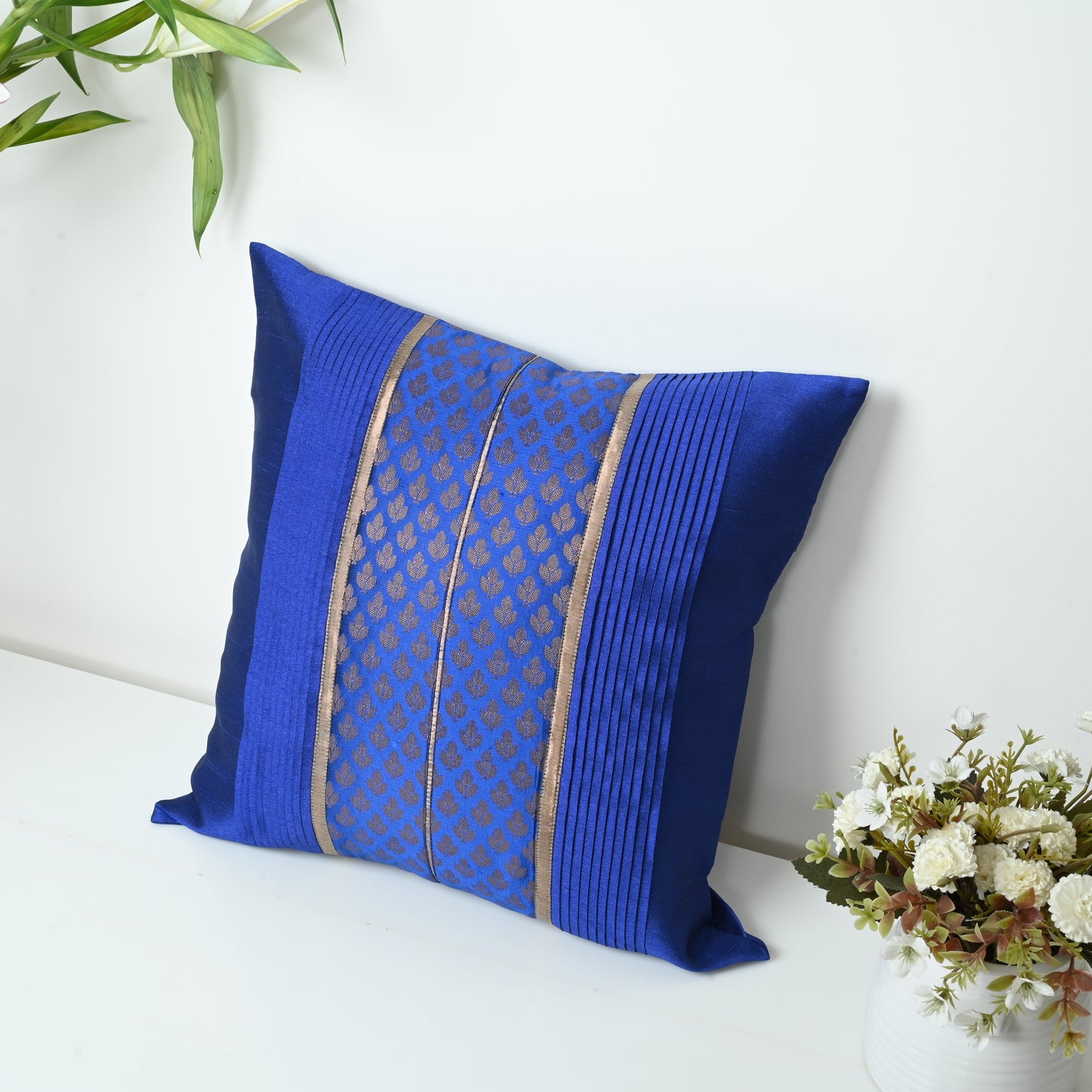 CUSHION COVER - SILK BROCADE | SET OF 5