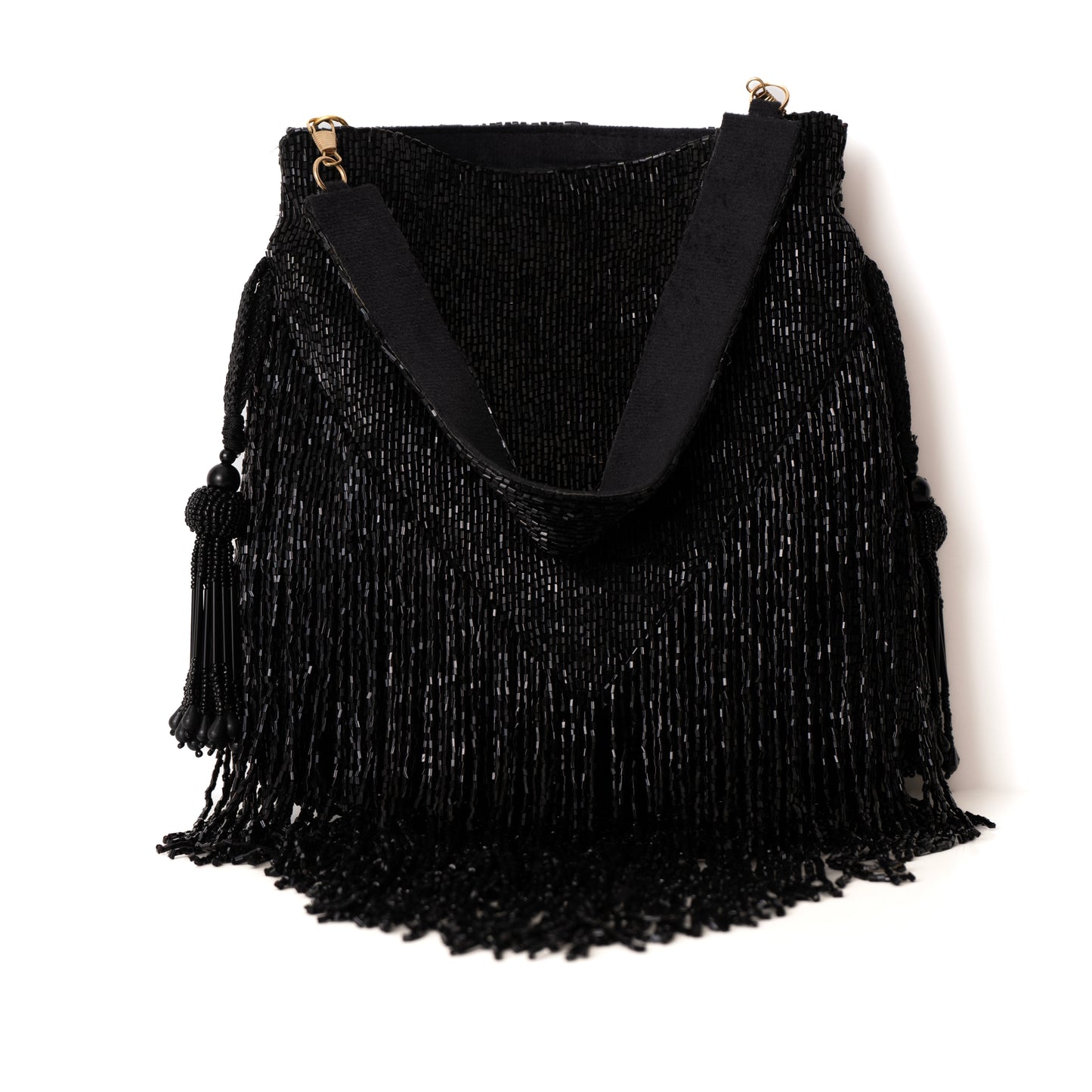 BLACK DAZZLE POTLI BAG