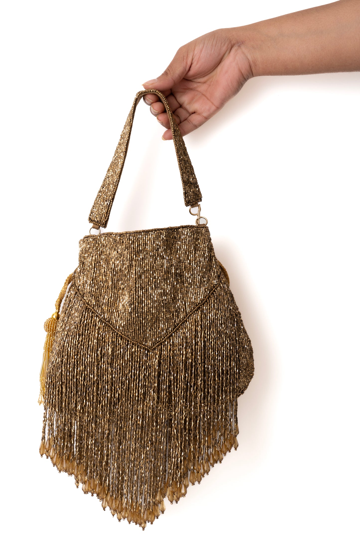 BLACK DAZZLE POTLI BAG