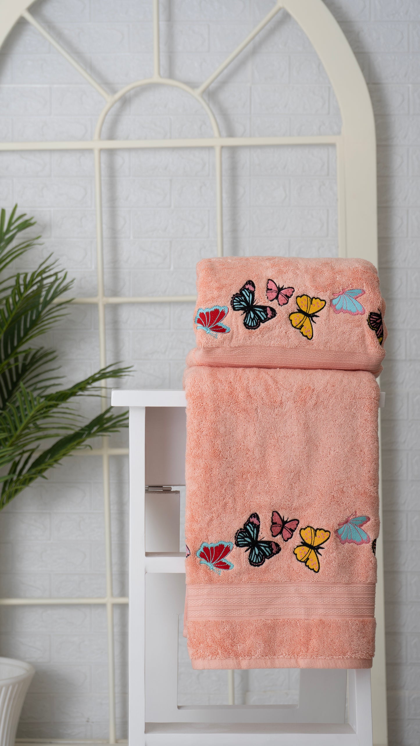 BATH TOWEL - PEACH