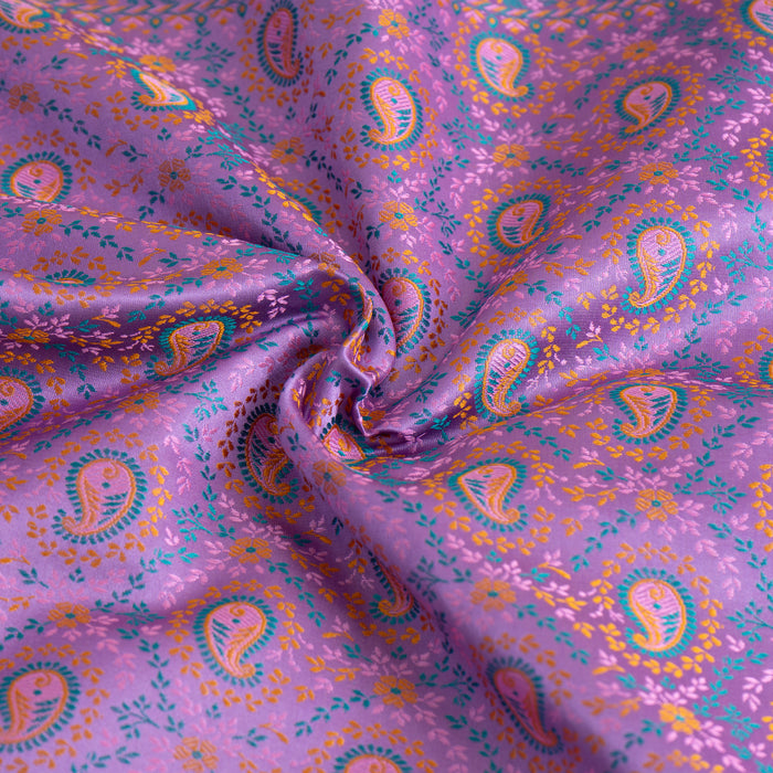 PERSIAN LAVENDER SILK STOLE
