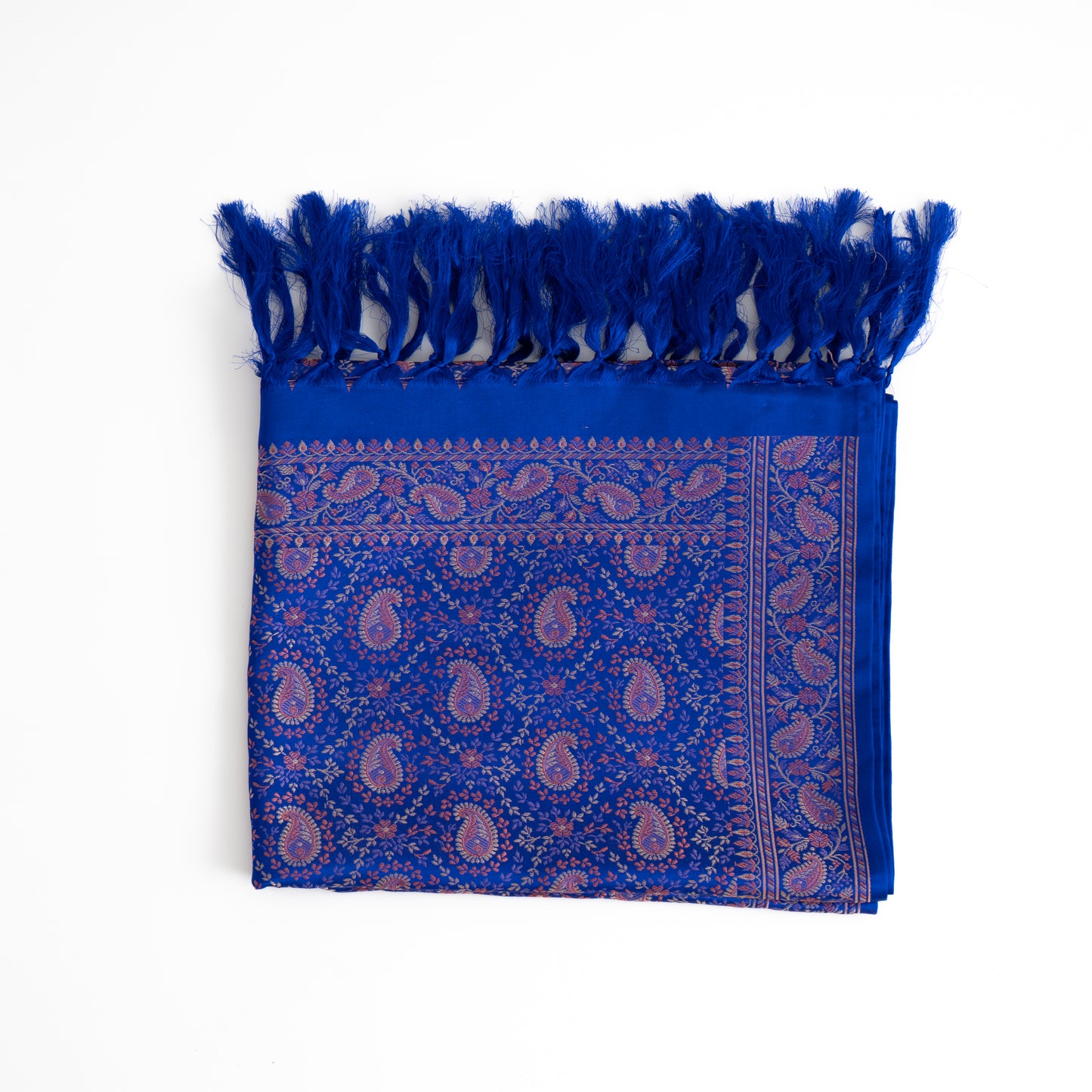 SILK STOLE - PERSIAN BLUE