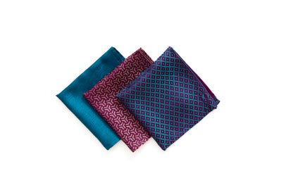 POCKET SQUARE SET OF 3