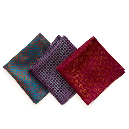 POCKET SQUARE SET OF 3
