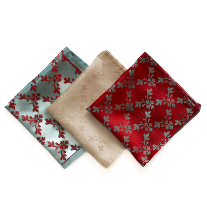 POCKET SQUARE SET OF 3