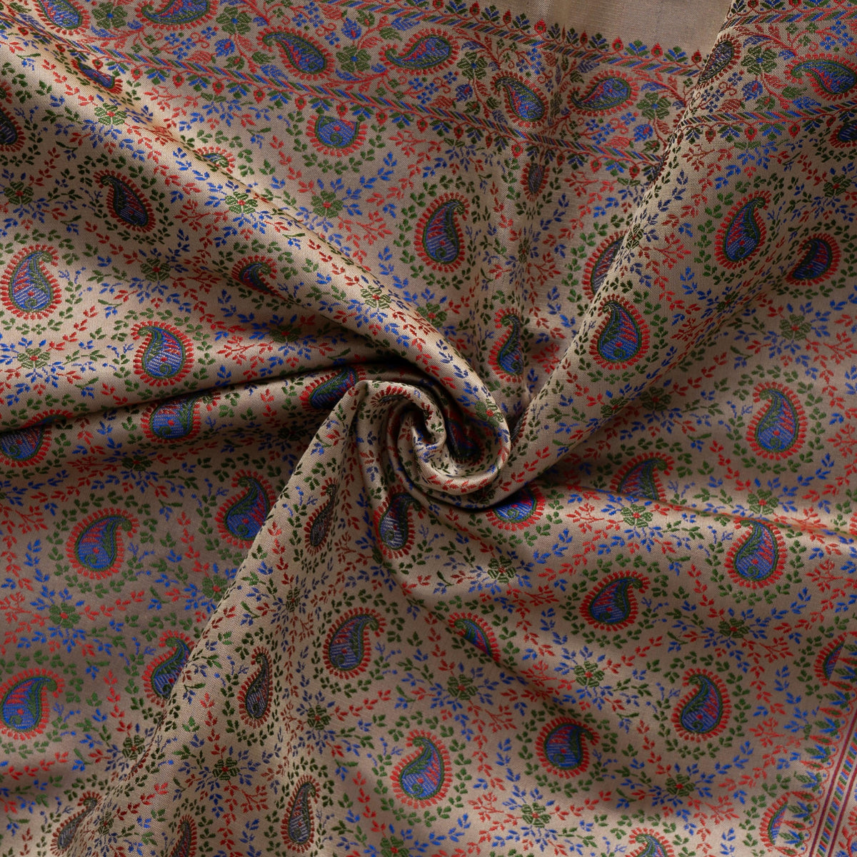 Persian Beige Silk Stole