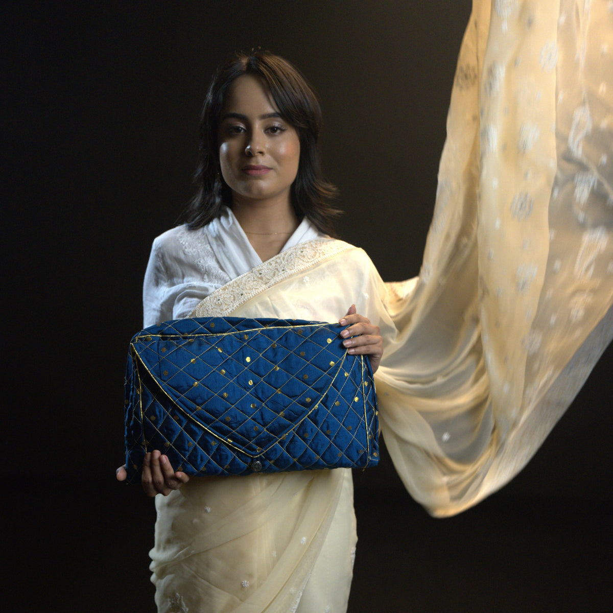 Silk Saree Cover (Design B)