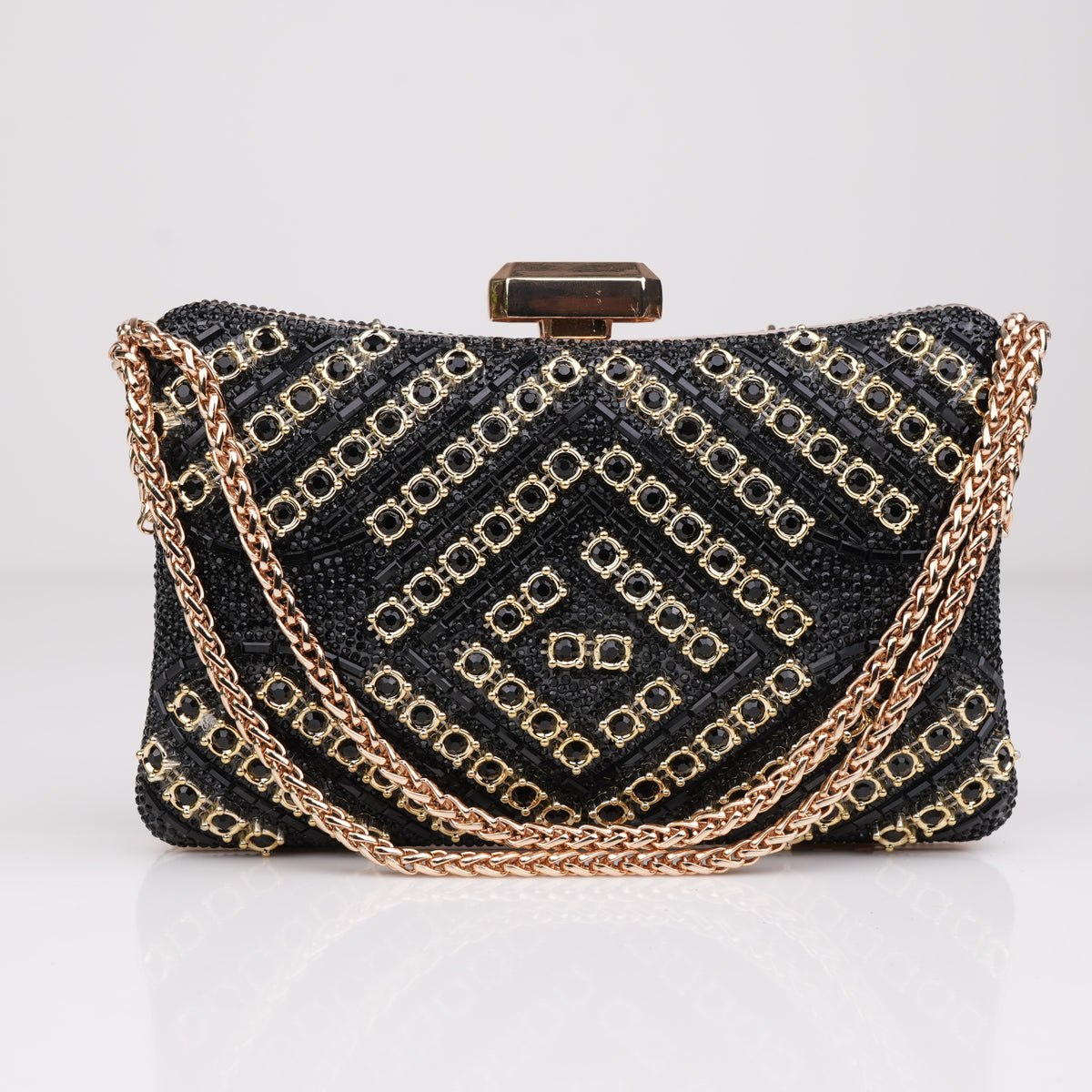 Black Shine Clutch
