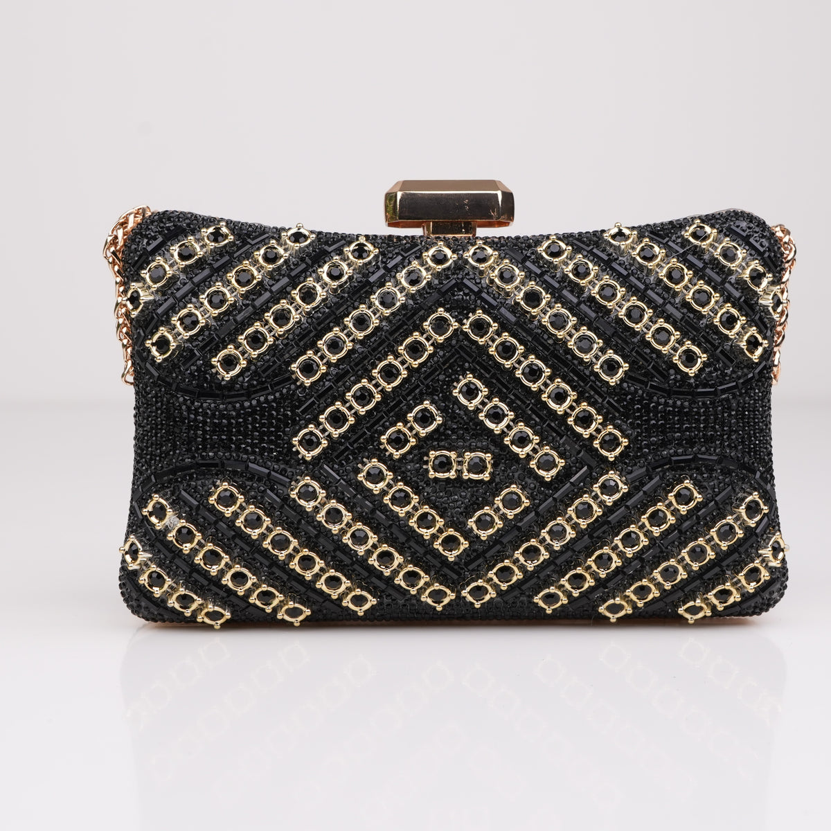 Black Shine Clutch