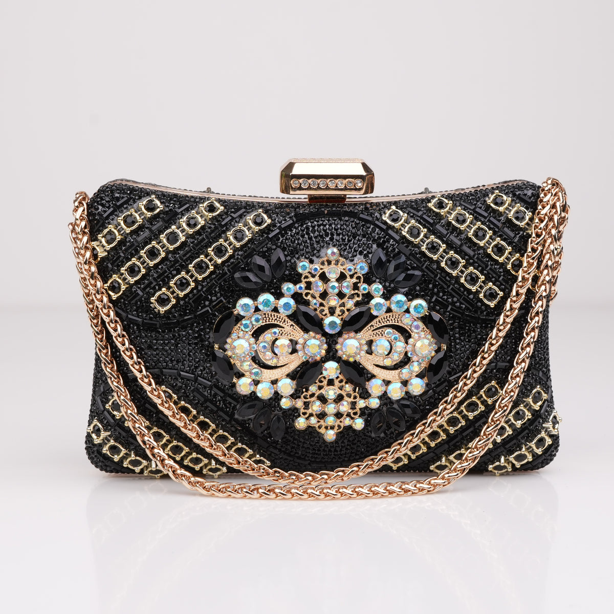 Black Shine Clutch
