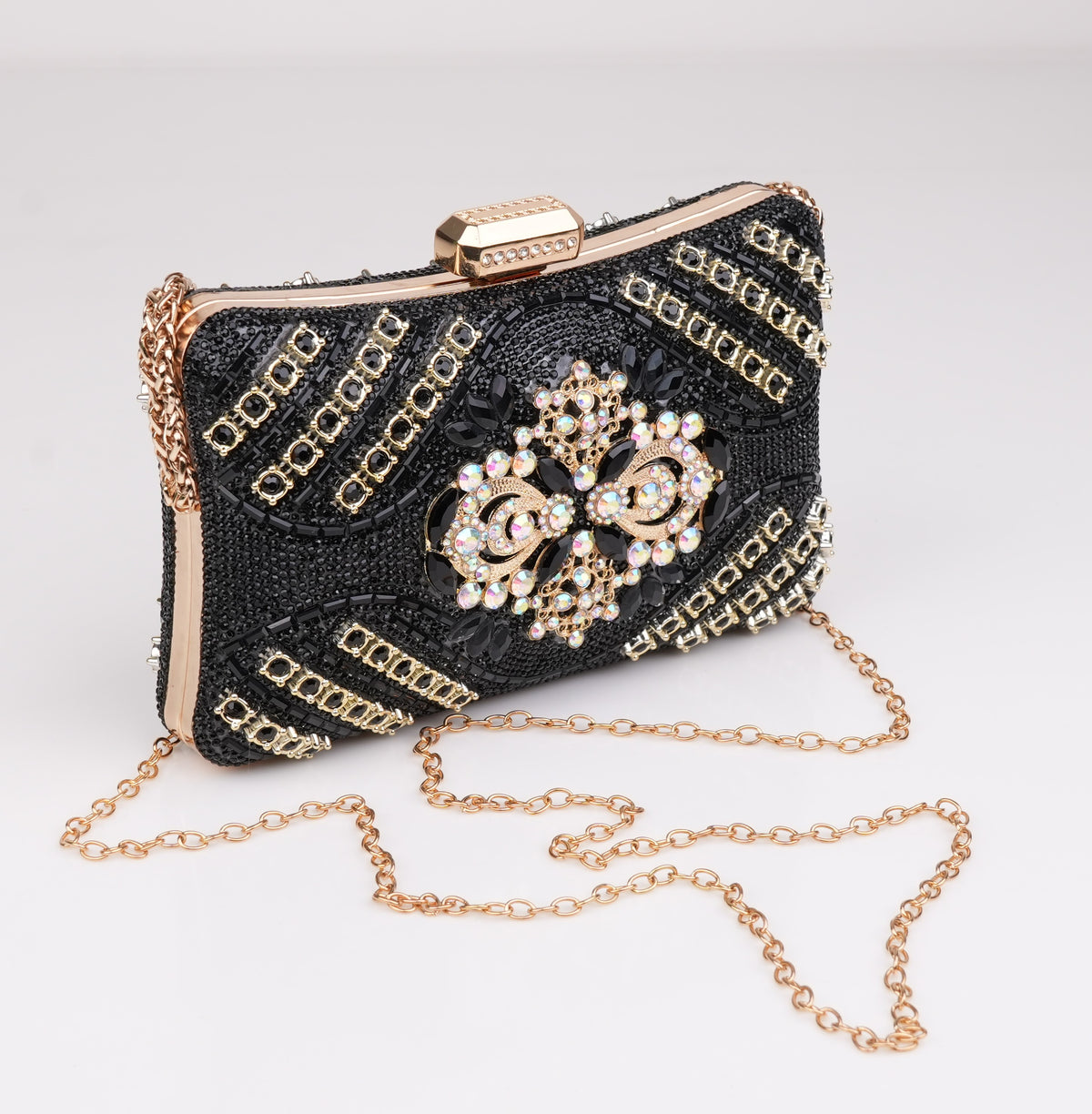 Black Shine Clutch