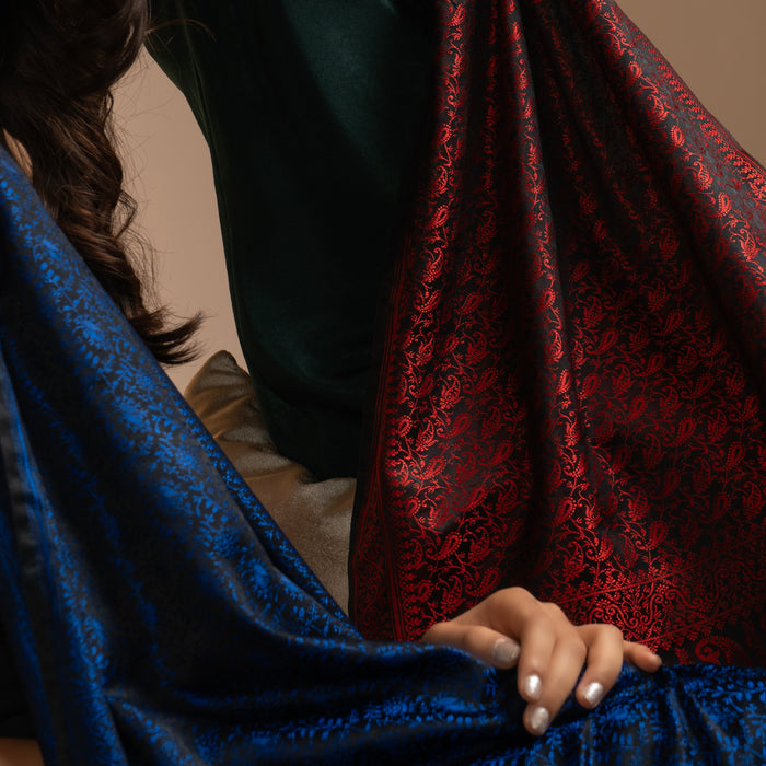 SILK STOLE - GULNAAR