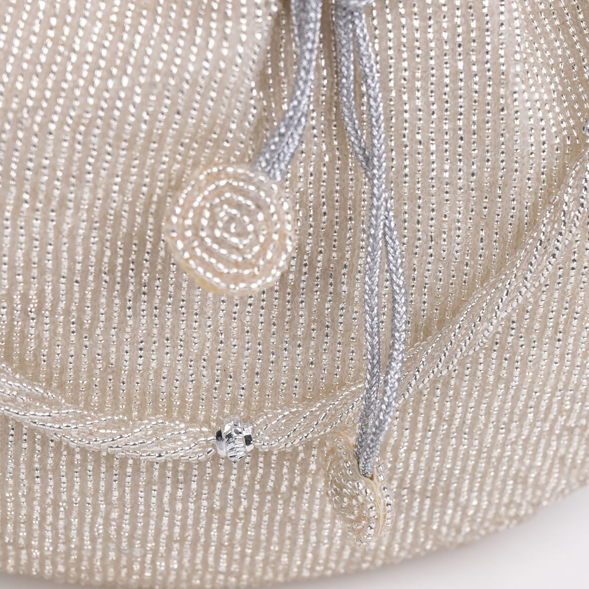 Creamy Shine Potli Bag