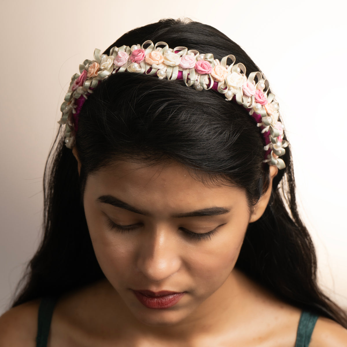 Sakura Shine Flower Headband
